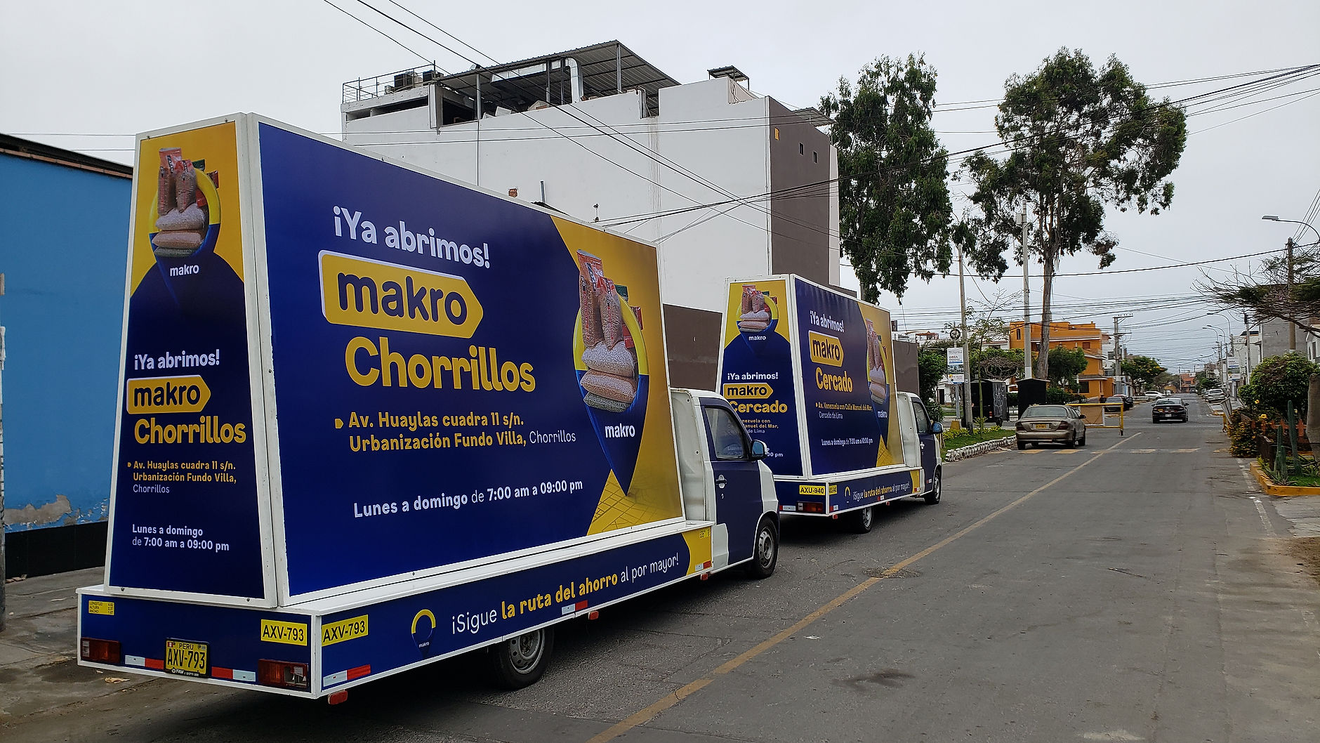 Gran apertura Makro Chorrillos y Cercado de Lima - Publicibrand Outdoors